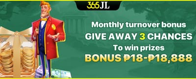 Monthly Mega Turnover Prize promotion